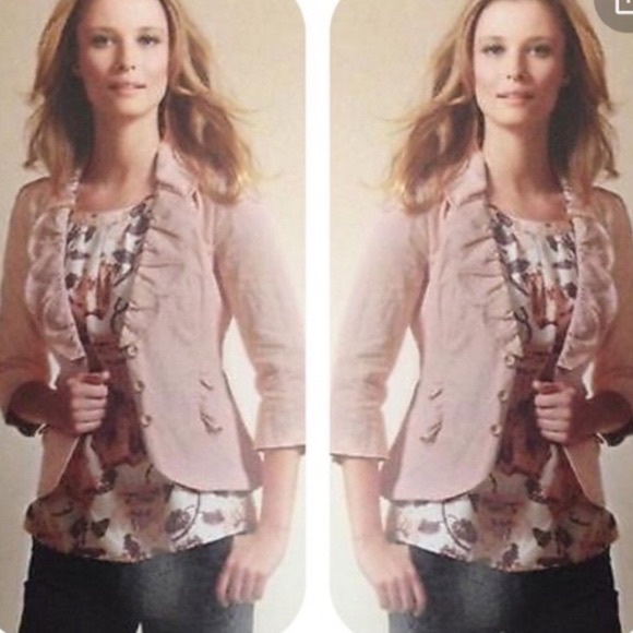 CABI BLUSH PINK BLASER/JACKET - Picture 2 of 2